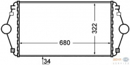 Теплообменник HELLA 8ML 376 727-641