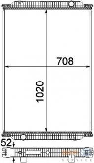 Теплообменник HELLA 8MK 376 749-821