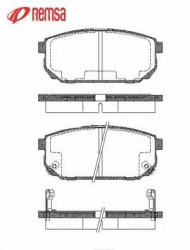 Комплект тормозных колодок METZGER 1042.02