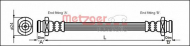 Шлангопровод METZGER 4114732