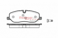 Комплект тормозных колодок METZGER 1158.00