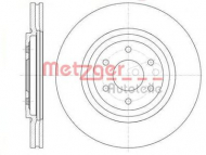 Тормозной диск METZGER 61348.10