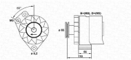 Генератор MAGNETI MARELLI 943356797010
