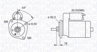 Стартер MAGNETI MARELLI 063521130070