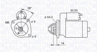 Стартер MAGNETI MARELLI 063520003200