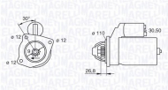 Стартер MAGNETI MARELLI 063217154010