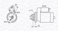 Стартер MAGNETI MARELLI 063280901010