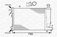 Теплообменник MAGNETI MARELLI 350213102500
