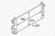 Теплообменник MAGNETI MARELLI 350213127100