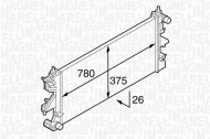 Теплообменник MAGNETI MARELLI 350213129400