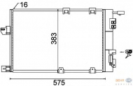 Конденсатор BEHR HELLA SERVICE 8FC 351 301-244