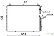 Конденсатор BEHR HELLA SERVICE 8FC 351 301-484