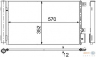 Конденсатор BEHR HELLA SERVICE 8FC 351 304-261