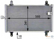 Конденсатор BEHR HELLA SERVICE 8FC 351 305-211