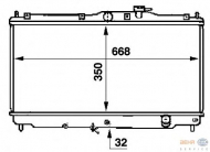 Теплообменник BEHR HELLA SERVICE 8MK 376 707-351