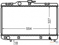 Теплообменник BEHR HELLA SERVICE 8MK 376 727-701