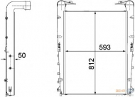 Теплообменник BEHR HELLA SERVICE 8ML 376 746-281
