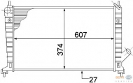 Теплообменник BEHR HELLA SERVICE 8MK 376 772-391