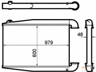 Теплообменник BEHR HELLA SERVICE 8ML 376 792-011