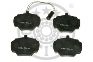 Комплект тормозных колодок OPTIMAL 9763