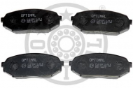 Комплект тормозных колодок OPTIMAL 9681