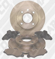 Комплект тормозов MAPCO 47650