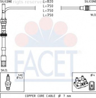 Комплект электропроводки FACET 4.9489