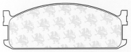 Комплект тормозных колодок QH Benelux BP373
