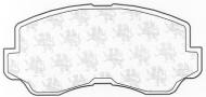 Комплект тормозных колодок QH Benelux BP649