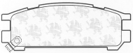 Комплект тормозных колодок QH Benelux BP722