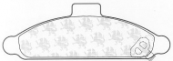 Комплект тормозных колодок QH Benelux BP837