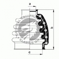 Комплект пыльника QH Benelux QJB1009