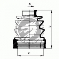 Комплект пыльника QH Benelux QJB265