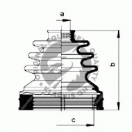 Комплект пыльника QH Benelux QJB1022