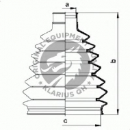 Комплект пыльника QH Benelux QJB908