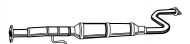 Амортизатор WALKER 21253