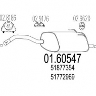 Амортизатор MTS 01.60547