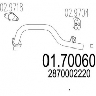 Трубка MTS 01.70060