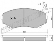 Комплект тормозных колодок TRUSTING 493.0