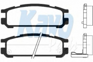 Комплект тормозных колодок KAVO PARTS BP-8012
