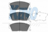 Комплект тормозных колодок KAVO PARTS KBP-2016