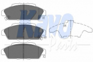 Комплект тормозных колодок KAVO PARTS KBP-2025