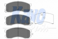 Комплект тормозных колодок KAVO PARTS KBP-4526