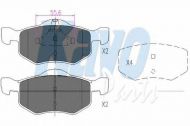 Комплект тормозных колодок KAVO PARTS KBP-4541