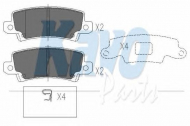 Комплект тормозных колодок KAVO PARTS KBP-9016