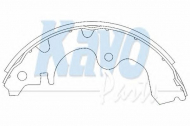 Комлект тормозных накладок KAVO PARTS KBS-9902