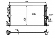 Теплообменник NRF 53773