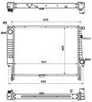 Теплообменник NRF 58117