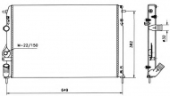 Теплообменник NRF 58198