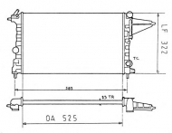 Теплообменник NRF 58775
